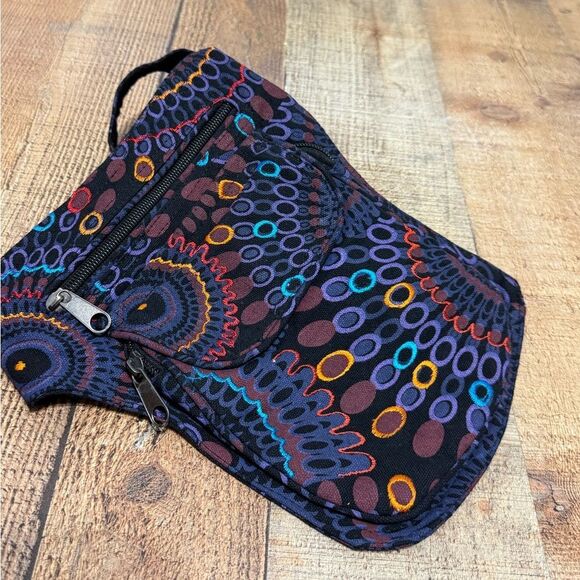 The Collection Royal Handmade Festival Waistpack Boho Hippie Bag Fanny Pack - Picture 7 of 8